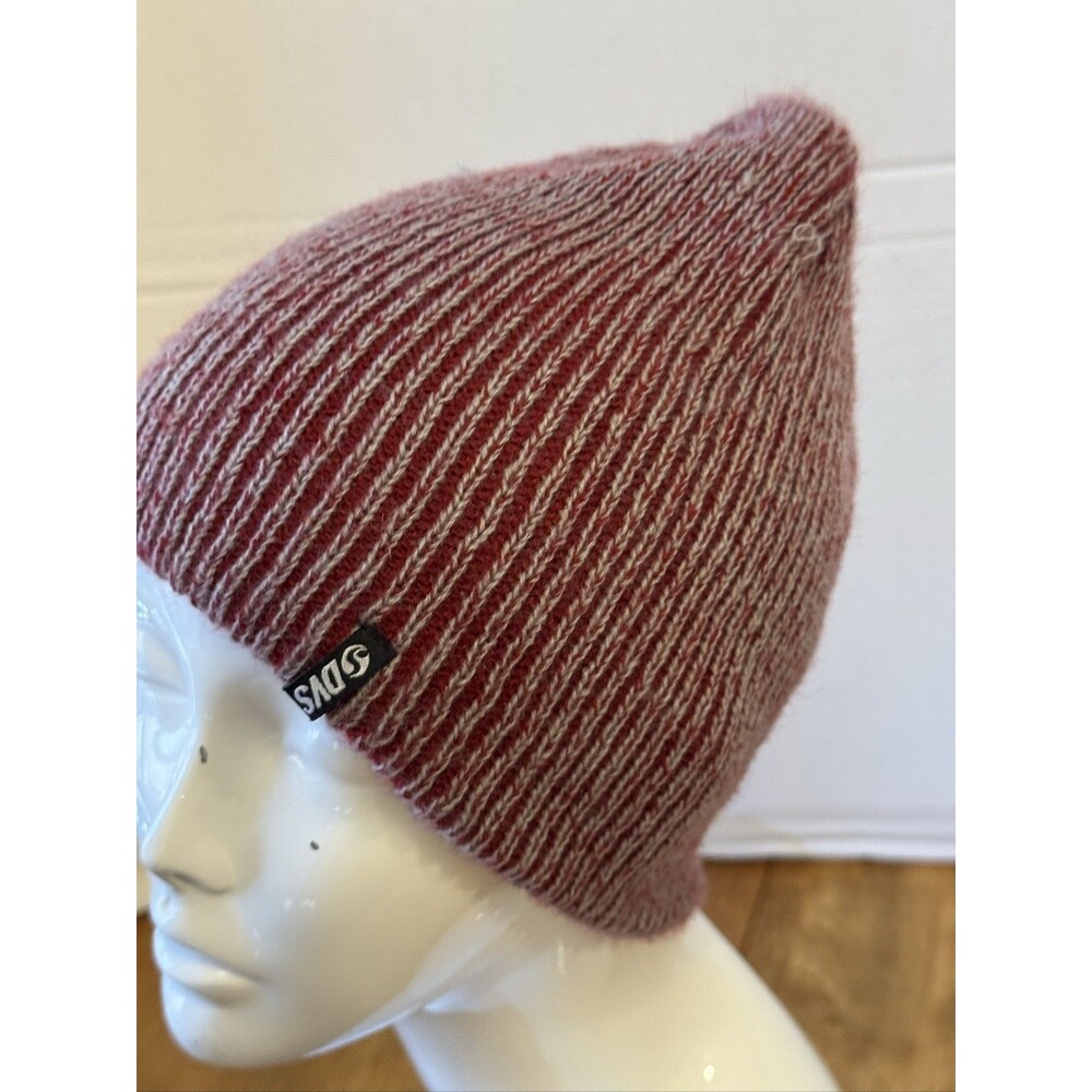 DVS Red Knit Skater Snowboard Cap Adult